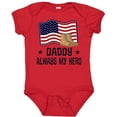 thumbnail image 3 of Inktastic Military Daddy Always My Hero Boys or Girls Baby Bodysuit, 3 of 5