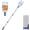 Silver-8FT, variant on SAN LIKE Fruit Picker Pole with Basket 11 FT Adjustable Higher Lightweight Fruit Grabber Tool with Extension Pole for Apple Avocado Lemon Peach Pear Mango and Other Fruit Tree Harvester