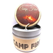 Camp Fire - 4oz All Natural Soy Candle Tin - Handmade in Rolla Missouri