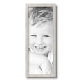 thumbnail image 2 of ArtToFrames 7x18" Bright Silver Picture Frame, Silver Wood Poster Frame, with Regular Glass and 2 (FBPL-4752), 2 of 7