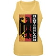 thumbnail image 1 of World Cup Germany Deutschland Eagle Silhouette Yellow Juniors Tank Top - Large, 1 of 1