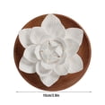 thumbnail image 3 of Porcelain Flower Aromatherapy Diffuser Dressing Table Room Handmade Flower Rose, 3 of 5