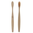 thumbnail image 1 of Soft Fibre Environmentally Wooden Toothbrush Bamboo Handle Toothbrush, 1 of 6
