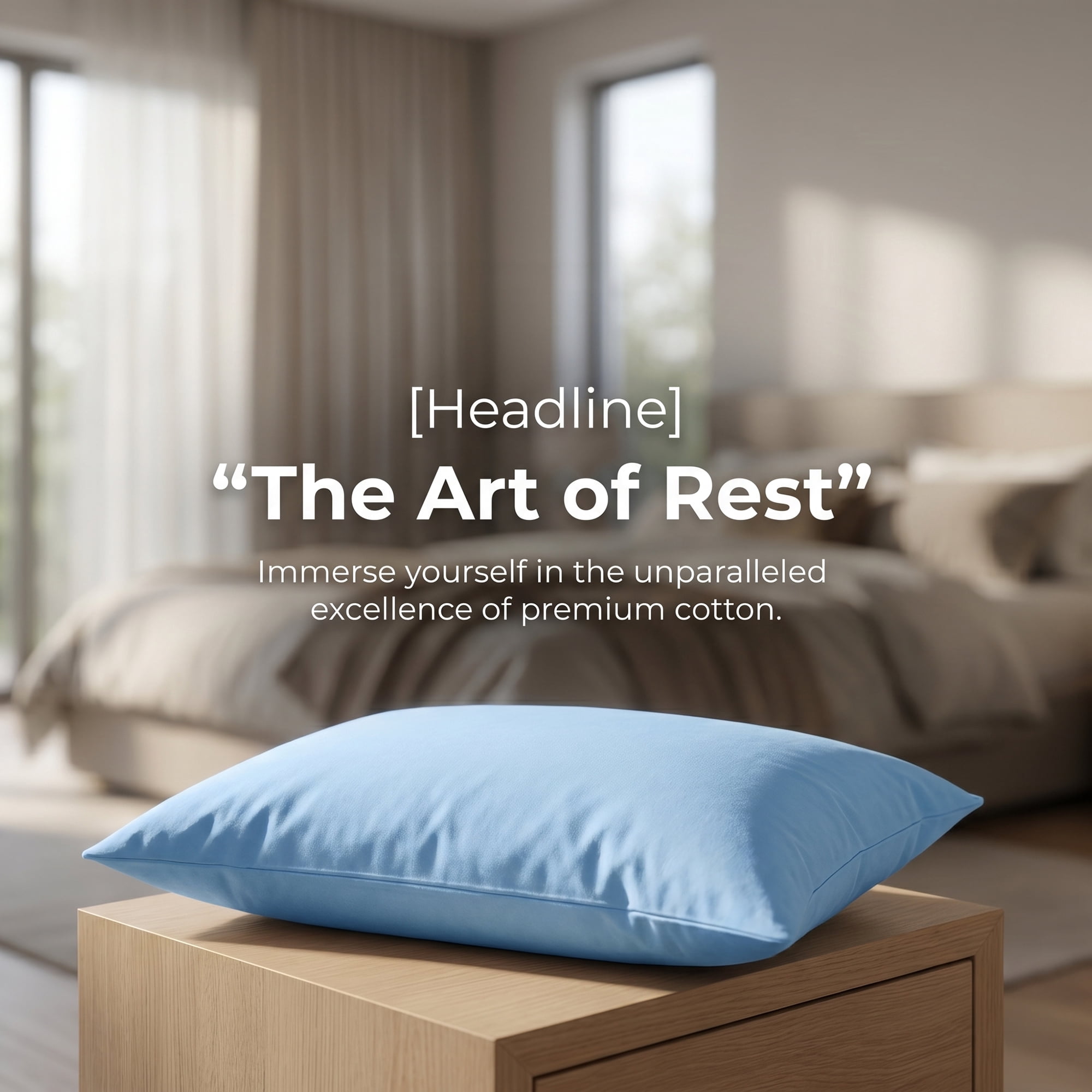Unique Bargains Thin Polyester Single-Layer Envelope-Style Pillow Protector Sky Blue
