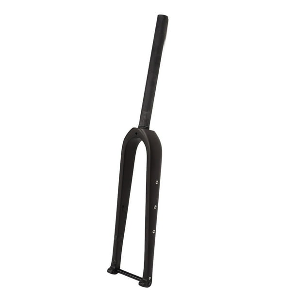 Horquilla delantera para bicicleta de fibra de carbono con apertura de 100 mm, tubo recto mate, horquilla de suspensión delantera para bicicleta para montar