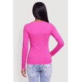 thumbnail image 4 of Women's Basic Long Sleeve Crew Neck T Shirt, 4 of 4