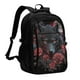 thumbnail image 1 of Balery Rose Full Moon Black Wolf Mochila con carga USB para hombre y mujer - Mochila impermeable y antirrobo para portátil con puerto USB para viajes, trabajo, estudios y universidad, 1 of 7