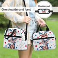 thumbnail image 3 of Yuyamidu Butterfly Lunch Box for Girls 4th Grade/5th Grade American Flag Lunchbox for Age 9-11 Primary School Lunch Tote Bags for Kids Teen Large Capacity Food Handbags for Women, 3 of 7