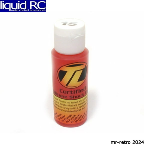 Team Losi Racing 74000 Losa5221 Silicone Shock Oil 15 Wt 2oz