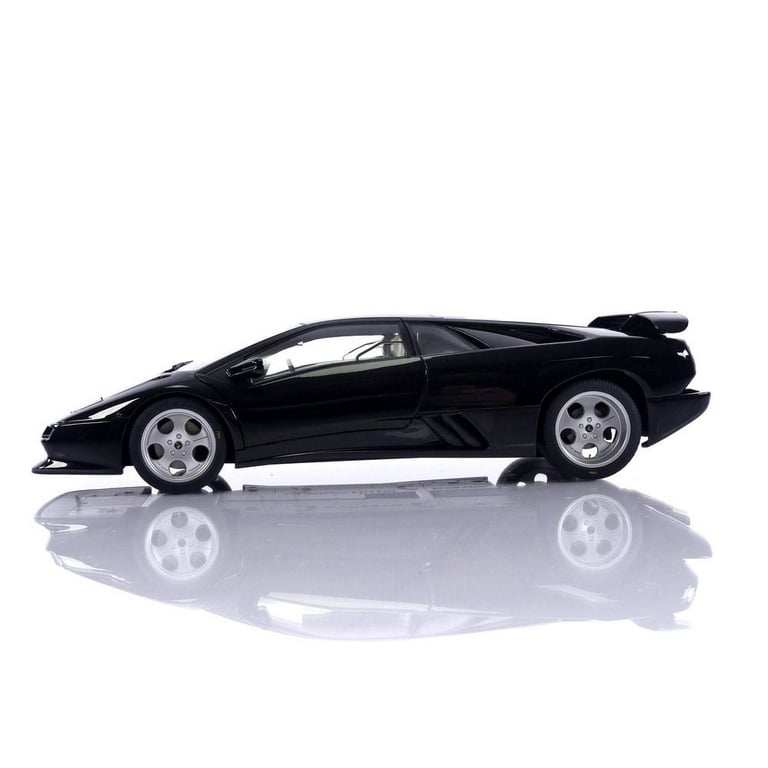 Lamborghini Diablo SE30 Deep Black Metallic 1/18 Model Car