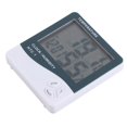 thumbnail image 3 of Thermometer Hygrometer,Humidity Thermometer Plastic Accurate Indoor Thermometer Digital Hygrometer Eco-Friendly Materials, 3 of 7