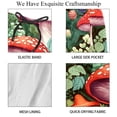 thumbnail image 4 of luoweisi Men's Beach Shorts Quick Dry Swim Trunks with Mesh Lining Mushroom S, 4 of 5