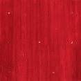 thumbnail image 1 of Ahgly Company Indoor Square Abstract Red Contemporary Area Rugs, 5' Square, 1 of 4