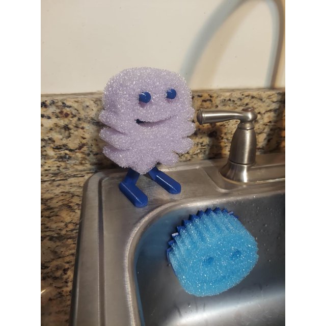 Sponge Holders for Kitchen or Bathroom (Blue)