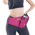 thumbnail image 3 of Riñonera deportiva con portabotellas para correr, color rojo, 3 of 5
