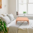 thumbnail image 4 of ETHZZLE Convenient Bed Table 1Set Orange Plastic Ergonomic for Working Professionals Back to School, 4 of 7