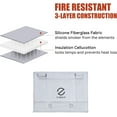 thumbnail image 2 of Z GRILLS Thermal Insulation Blanket Fire-Resistant 3-Layer Construction for Enhanced Temperature Preservation, Pellet Savings, Snow Resistance and Waterproof - Ideal for Outdoor Grilling, 2 of 6