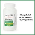 thumbnail image 2 of HEALTHSTAR Allergy Relief 4 mg Chlorpheniramine Maleate Tablet, 1,000 per Bottle, 2 of 5