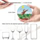 thumbnail image 4 of Posavasos de cuero de 6 piezas, posavasos de George el curioso para bebidas, posavasos para tazas, regalo de inauguración de la casa, ideal para la decoración del hogar, 4 of 7