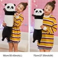 thumbnail image 3 of Soft Plush Pillow Panda Koala Shaped Plush Stuffed Toy Long Hugging Pillow Cute Sofa Pillow for Kids Boys Girls Girlfriend Birthday Holiday Gift, 3 of 7