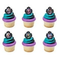 thumbnail image 1 of Descendants Rebel Attitude Cupcake Rings - 24 pc, 1 of 1