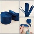 thumbnail image 4 of 3 rollos, 3 estilos, cinta de terciopelo de doble cara, azul océano, terciopelo plano, 4 of 9
