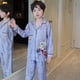thumbnail image 1 of 2023 pijamas de Mickey Mouse de Disney para niños, conjunto de Pijamas de otoño para niños, ropa de casa, cárdigan coreano para bebés, conjunto de Pijama Infantil12 de altura 115-125cm heqiyong CONDUJO, 1 of 2
