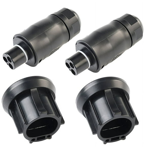 2 Sets Solar PV Connector Plug Waterproof IP68 4000V 25A for Solar PV System Panel Pa1712
