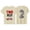 Beige1, variant on Gyujnb Two Fast Car Print Round Neck Short Sleeves Casual T Shirt, Fashionable Kids Top (Girls),1-2 Years
