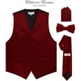 thumbnail image 3 of Vittorio Farina Solid Satin Vest Set (Black Back), 3 of 42