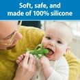 thumbnail image 6 of Dr. Brown's Peapod Teether & Training Toothbrush, Soft 100% Silicone, BPA Free, 3m+, 1 Pack, 6 of 19