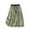 Green, variant on EINCcm Women's Cotton Linen Skirts Drawstring High Waist Skirts Plain Layered A-Line Flared Flowy Midi Long Skirts