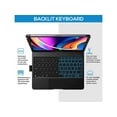 thumbnail image 4 of Étui à Pavé Tactile avec Clavier pour iPad 10e Génération 10,9 Po 2022, Pavé Tactile - Rotatif à 360° - Étui Clavier Sans Fil Rétroéclairé avec Porte-Crayon, 4 of 7