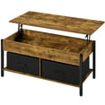 Shop Alden Design Lift Top Wood Coffee Table with Storage Baskets