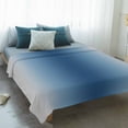 thumbnail image 4 of Navy Blue Grey Ombre Blanket Soft Cozy Warm Throw Blanket for Couch, Plush Fuzzy Flannel Fleece Blankets for Sofa, Farmhouse Gradient Minimalist Bed Blankets Lightweight Gifts for Women, 50"x80", 4 of 9