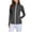 Gray a2, variant on Womens UPF 50+ Lightweight Athletic Jacket Sun Protection Full Zip Rash Guard Long Sleeve Hiking Outdoor Shirts with Pockets S