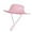 Pink, variant on Kids Wide Brim Sun Hat for Toddler Boys Girls Breathable Bucket Hat for Fishing Hiking UPF 50+ Protection Sun Hat Purple 4-10year
