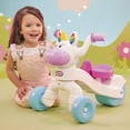 thumbnail image 5 of Little Tikes Go & Grow Unicorn Indoor Outdoor Multicolor Ride-On Scoot for Preschool Kids Toddlers Age 1-3 Years, 5 of 7