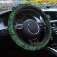 thumbnail image 1 of Tropical Leaf Steering Wheel Cover Auto Steering Wheel Protector 15 inch Fit Auto SUV Vans Trucks, 1 of 4