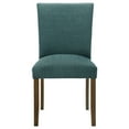 thumbnail image 4 of Cantley Upholstered Dining Side Chair Teal Blue (Set of 2), 4 of 13