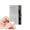 thumbnail image 7 of Stainless & Business Card Holder Case Id Credit Wallet Silver Clearance on Sale Portable Stainless Steel Business Card Box, Office Cabinet Plertrvy, 7 of 7