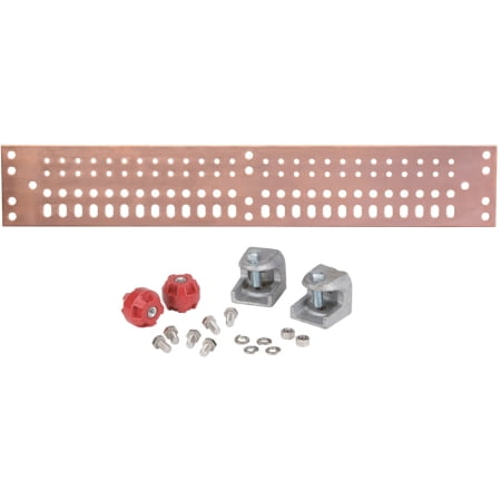 CommScope - UGBKIT-0424 - Universal Grounding Bar, Copper, 1/4 to 7/16 in. Hole, 0.75 in. Hole Distance, 0.25 in. Thick, 24 L x 4 in. H