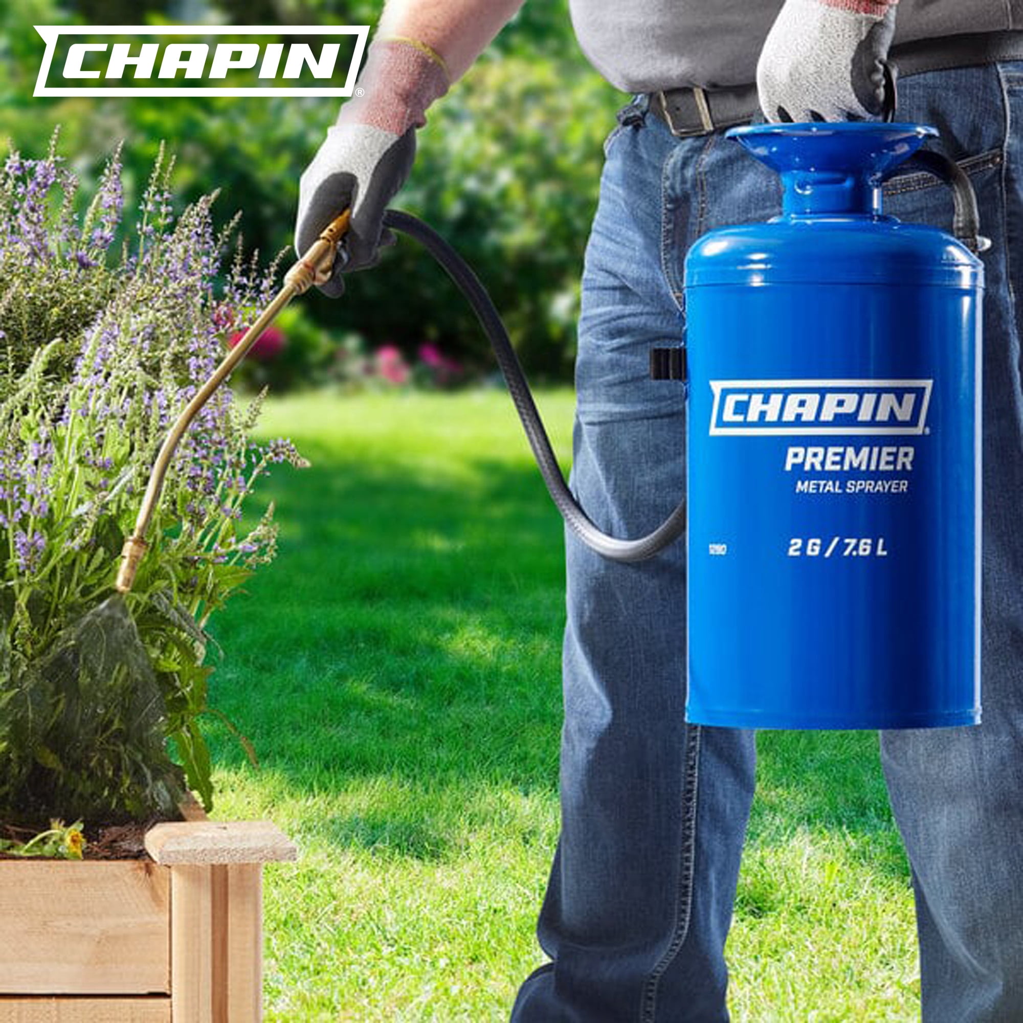 Chapin Premier Pro 2-Gal Tri-Poxy Steel Lawn and Garden Sprayer