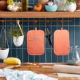 thumbnail image 2 of KitchenAid Asteroid Pot Holder 2-Pack Set, Bird Of Paradise, 7"x10", 2 of 7