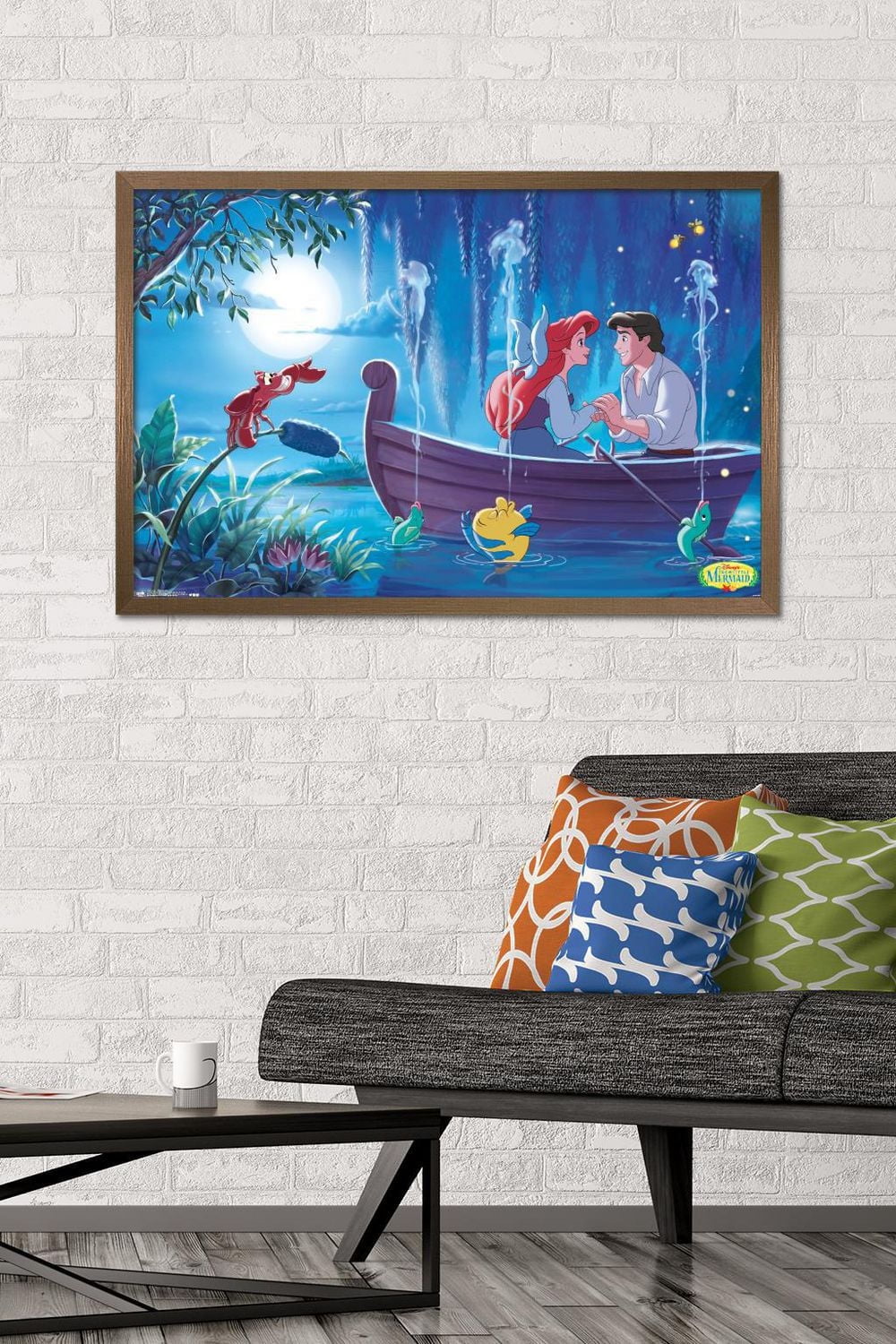 Disney The Little Mermaid - Ariel - Kiss The Girl Wall Poster