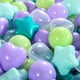 thumbnail image 4 of Pelotas para piscinas STARBOLO Star, 100 unidades, bolas oceánicas para niños pequeños, 4 of 9