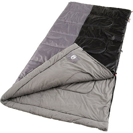 - Coleman Biscayne 40 Degrees Big and Tall Warm Weather Adult Sleeping Bag