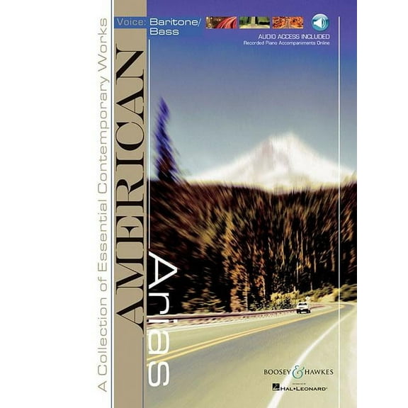 American Arias - Baritone/Bass (Book/Online Audio) (Paperback)