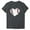 Grey, variant on Meichang Women's Cute Heart Graphic T Shirts Casual Short Sleeve Crewneck Summer Tees Tops Loose Fit Comfy Summer Blouses Oversized Tshirts for Women White M