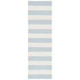thumbnail image 5 of SAFAVIEH Montauk Saranna Geometric Cotton Area Rug, Sky Blue/Ivory, 12' x 15', 5 of 10